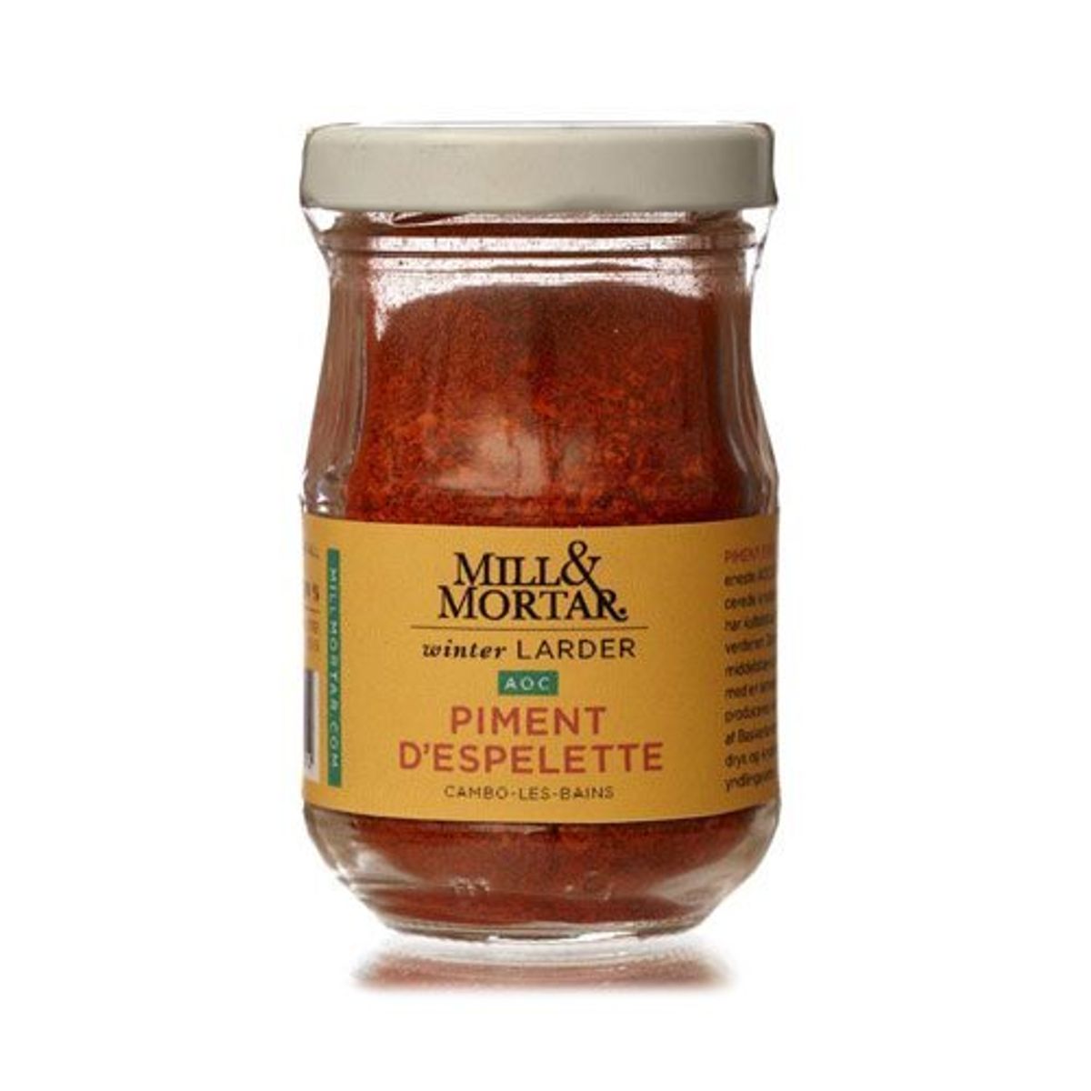 Mill & Mortar Paprika i flager Piment d ´espelette, 50g.