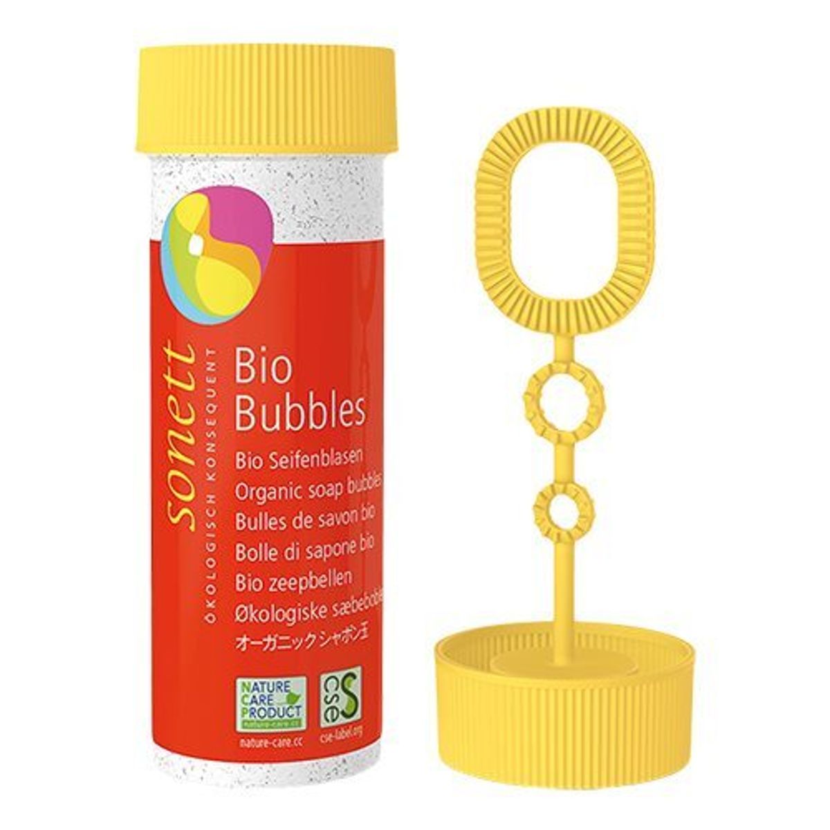 Sonett Sæbebobler Bio bubbles, 45ml., ass. farver