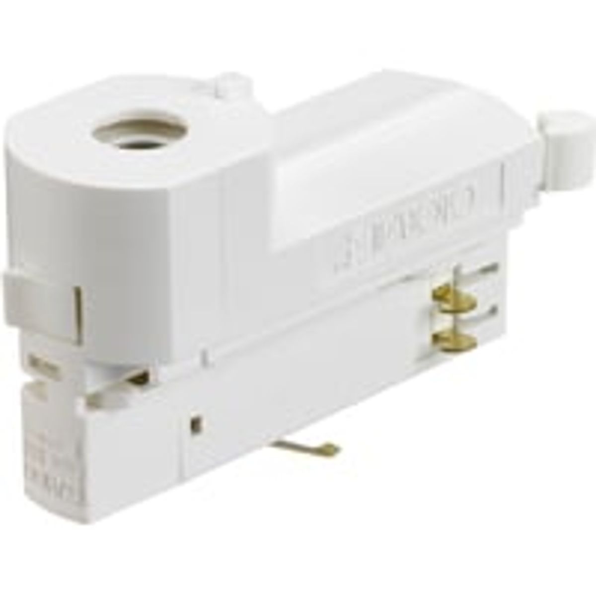 GLOBAL trac 3-faset: MULTI-adapterT uden tilbehr, maks. 10 kg (100N), GA100-3, hvid - Nordic Aluminium