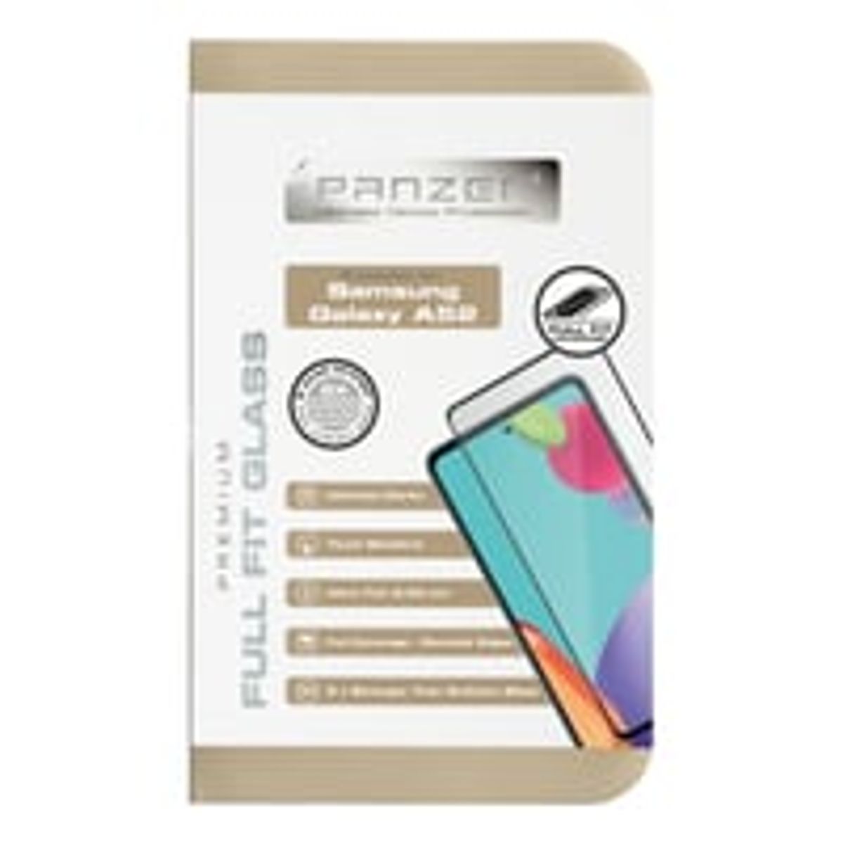 Panzer Premium Full-Fit Glass, sort, til Galaxy A52/A52s/A53s 5G