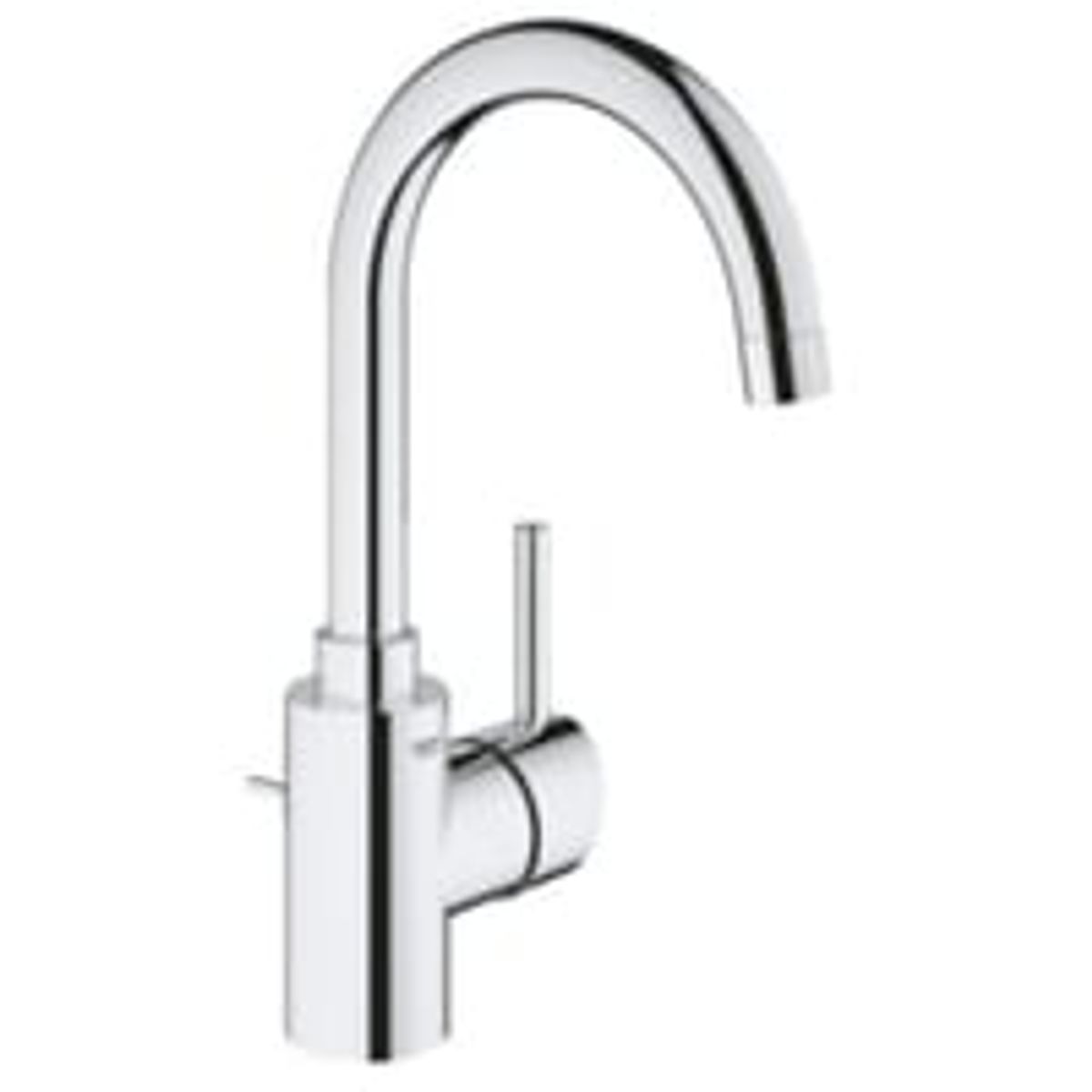 Grohe Concetto Zero hndvaskarmatur, 1-grebs, L-Size, lftestang m/ bundventil, Krom