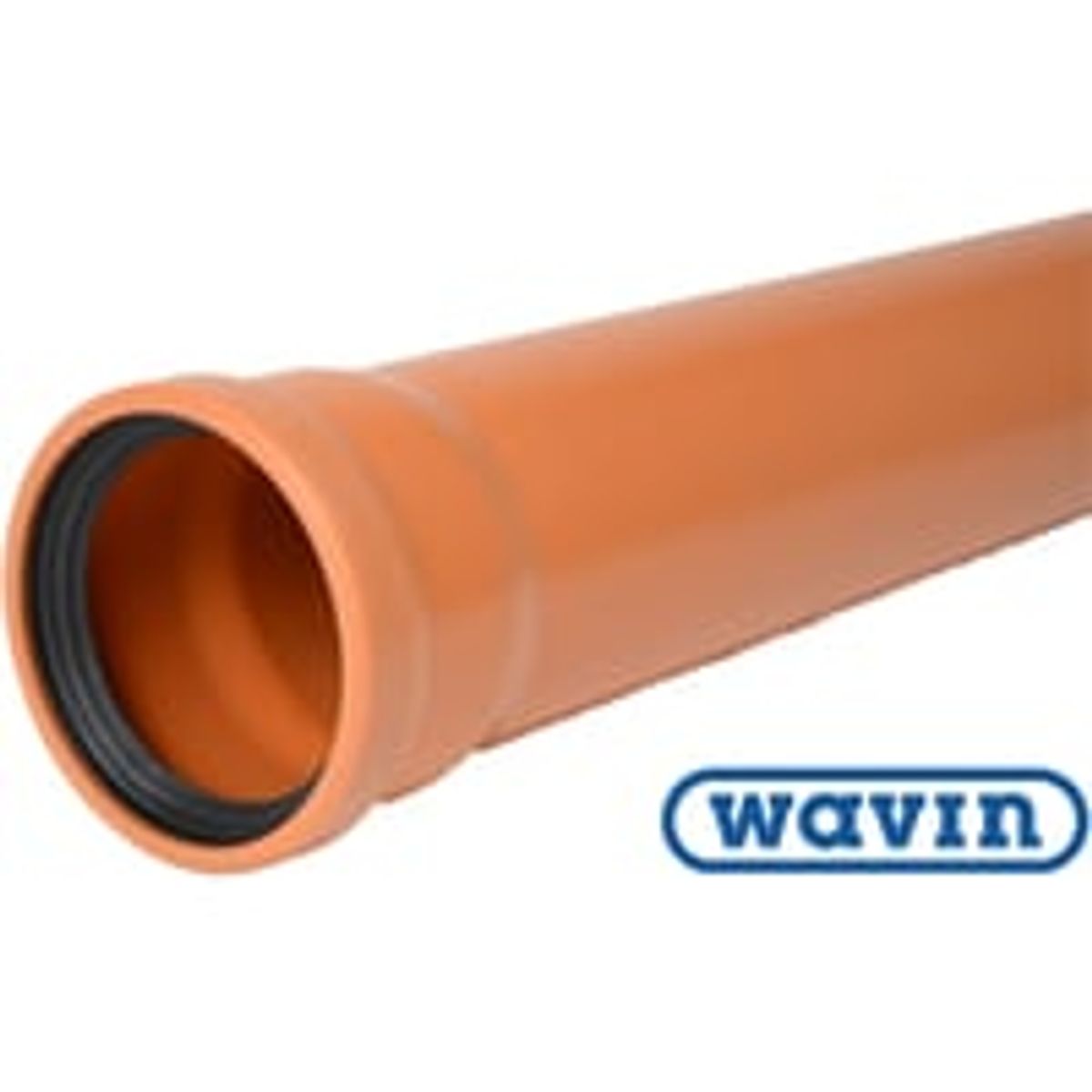 Wavin kloakrr PVC 160 mm x 3000 mm, SN4