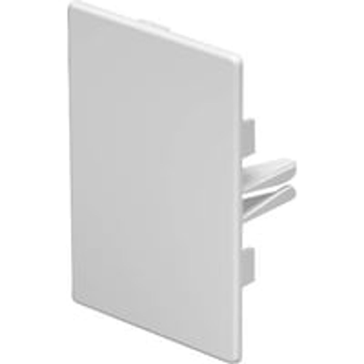 OBO WDHK-H endestykke halogenfri, 60 x 90 mm, renhvid (RAL 9010)