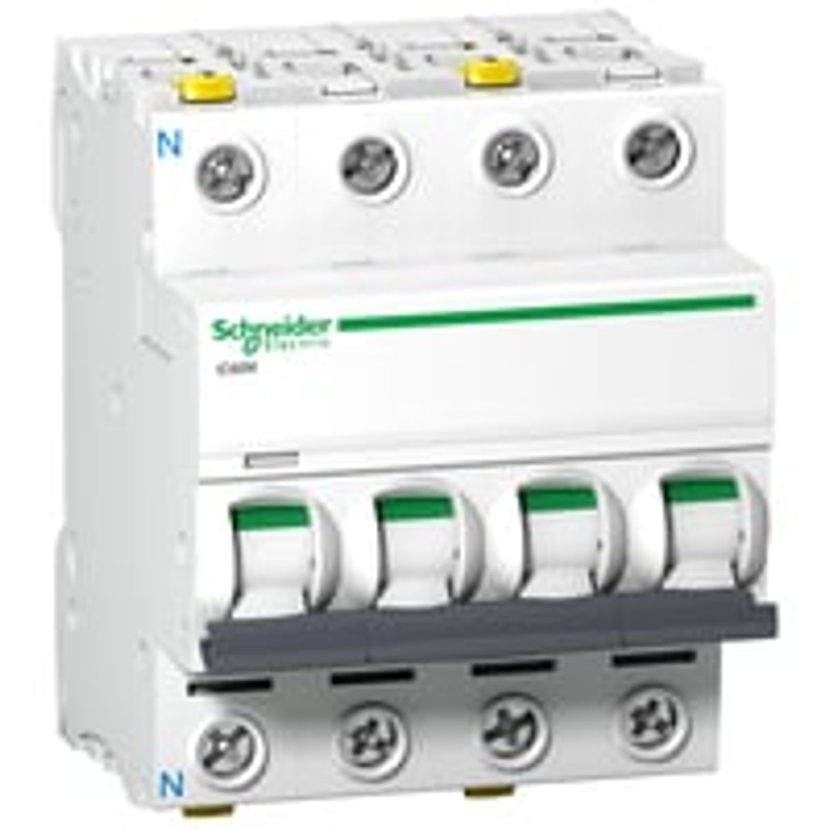 Automatsikring iC60N B 3P+N 40A 6kA, Schneider Electric