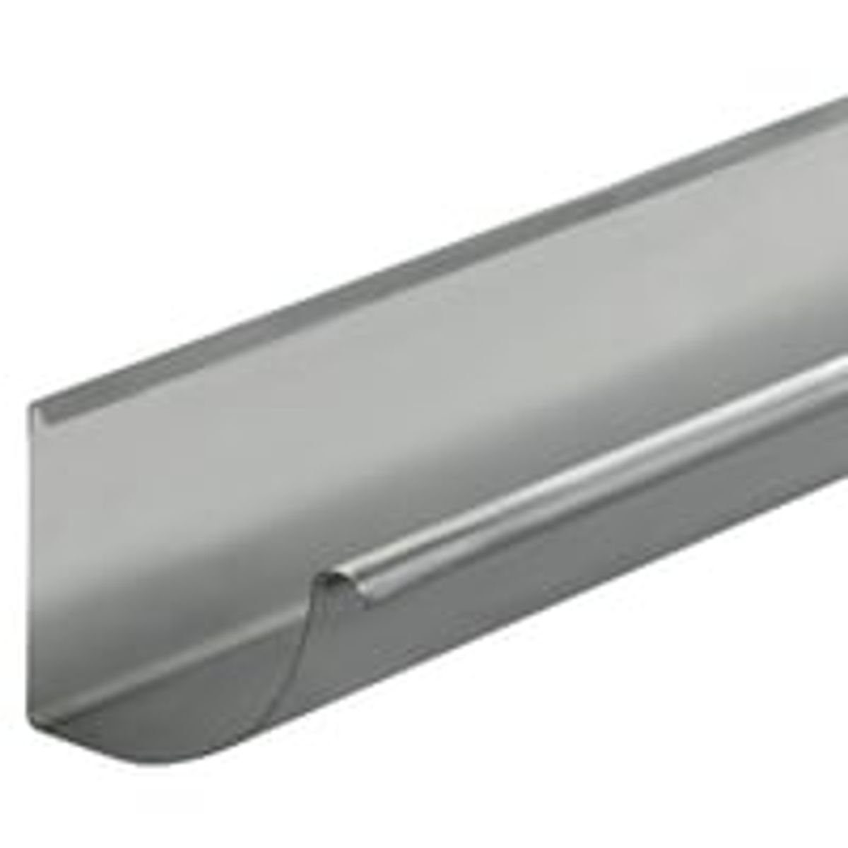 Vmzinc tagrende, kvartrund, 333 mm, 3000 mm, zink natur