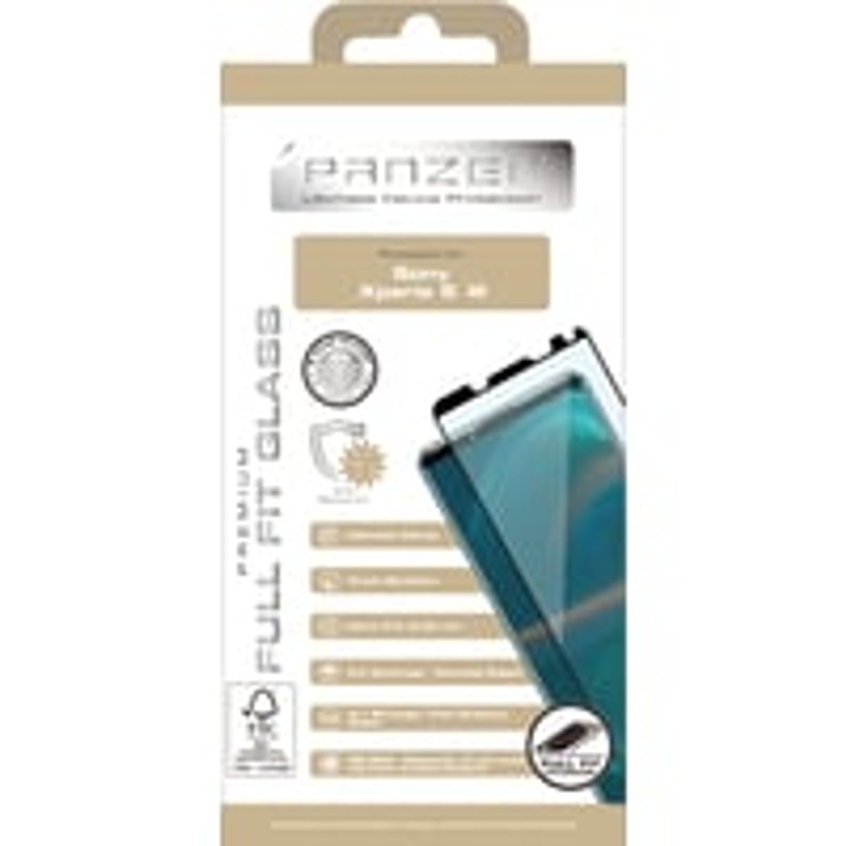 Panzer Premium Full-Fit Glass, sort - Sony Xperia 5 III