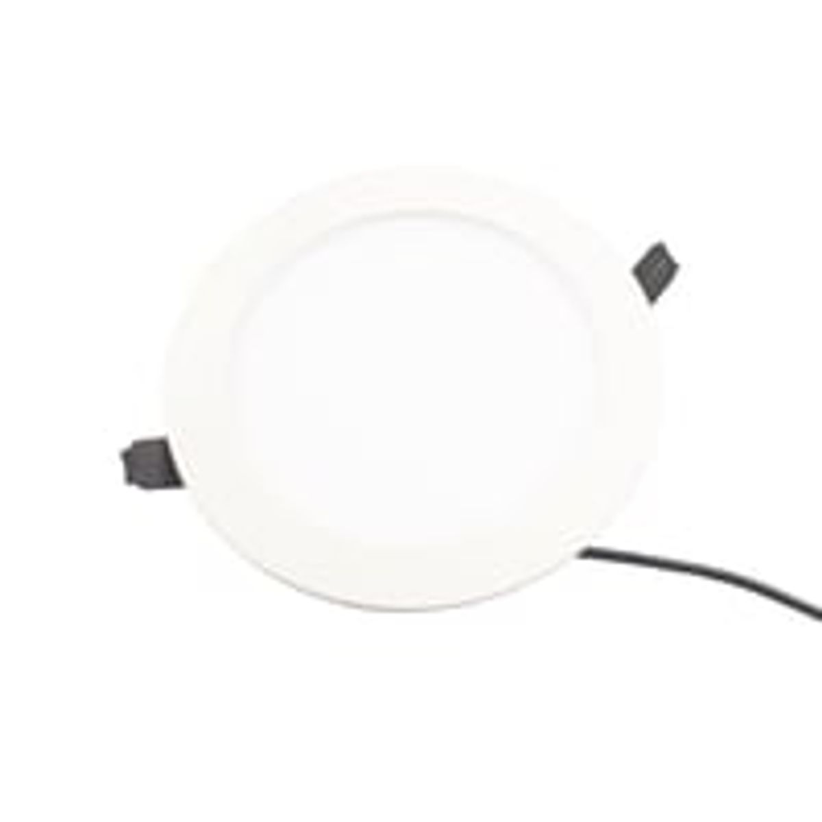 Alisia Elite LED indbygningsspot, 230V, 6W, 3000K, Ra90, 385 lumen, IP44, mat hvid, rund - Scan Products