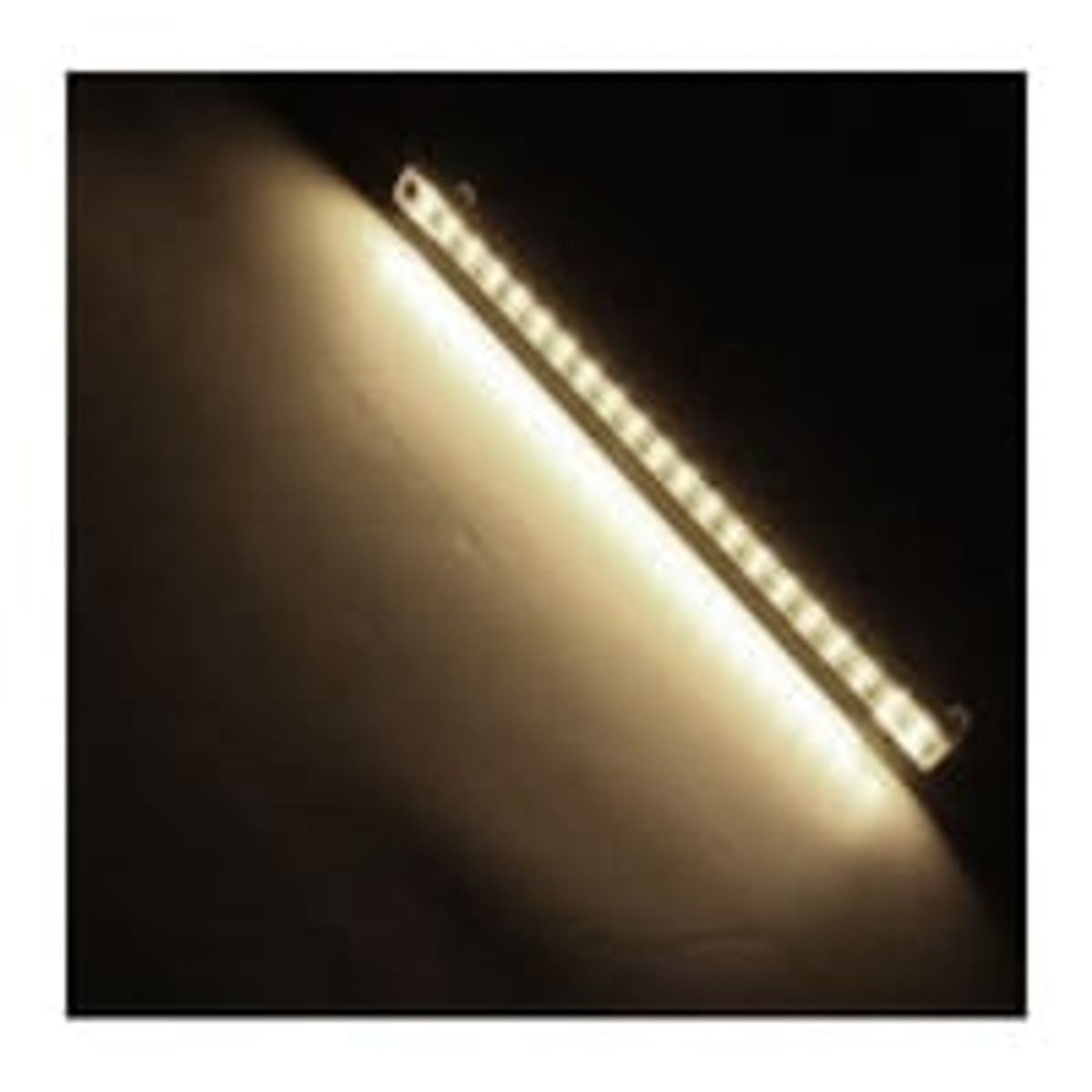 Vandtt aluprofil 50 cm, inkl. LED bnd og stik, IP65, 24V, 530lm, 3000K, 8W