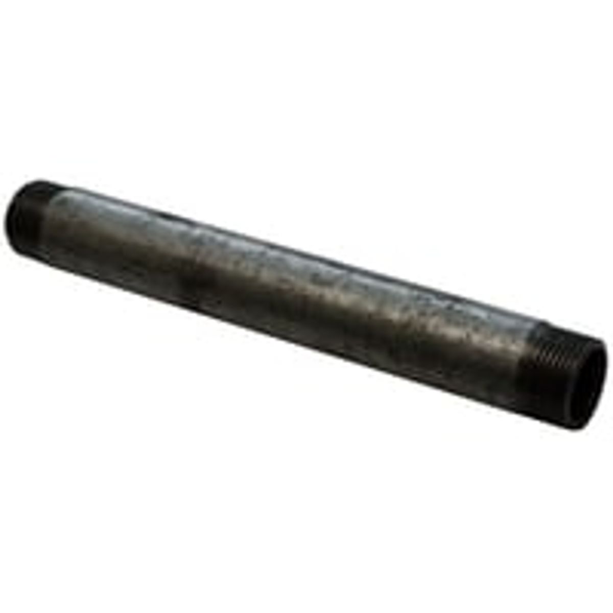 Galvaniseret nippelrr, ?" x ?", 180 mm lang