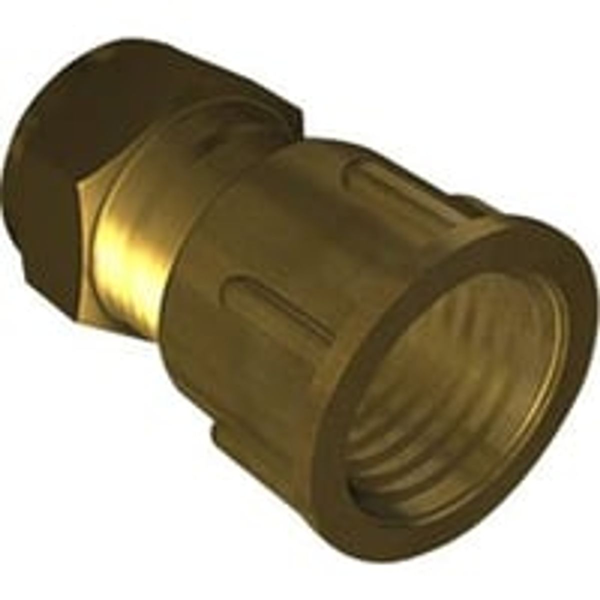 IbP Conex overgang, 1/2" - 15 mm, kompres med muffe