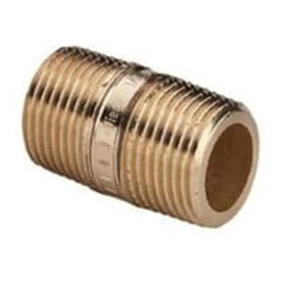 Viega nippelrr, 3/4" x 80 mm, rdgods silicium bronze