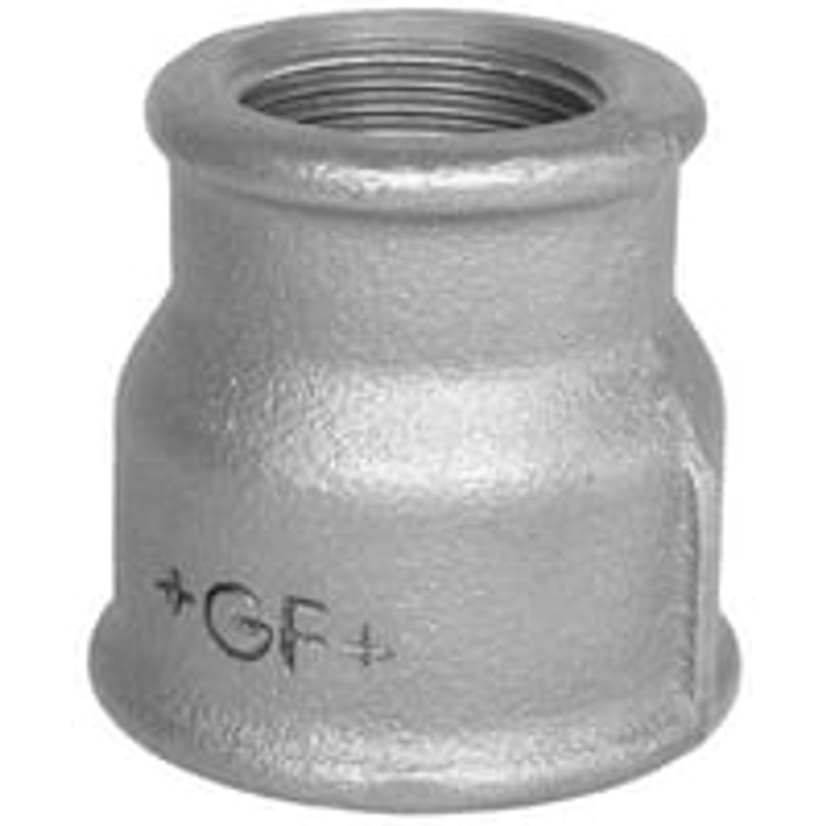 Galvaniseret formmuffe - 2" x 1"