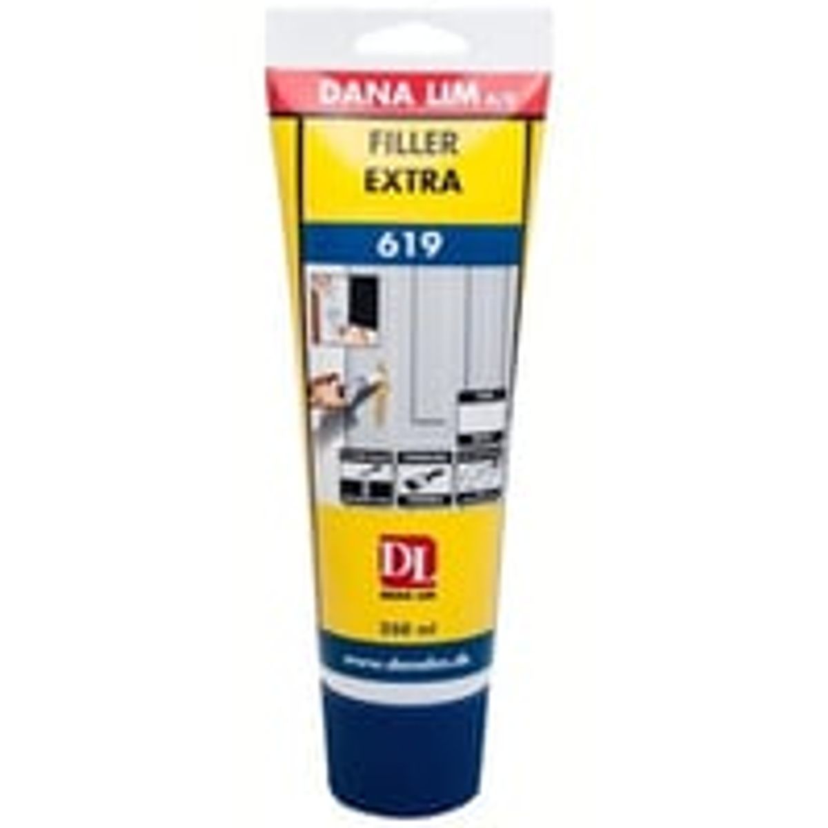 Dana Lim Filler Extra 619, 250ml, hvid