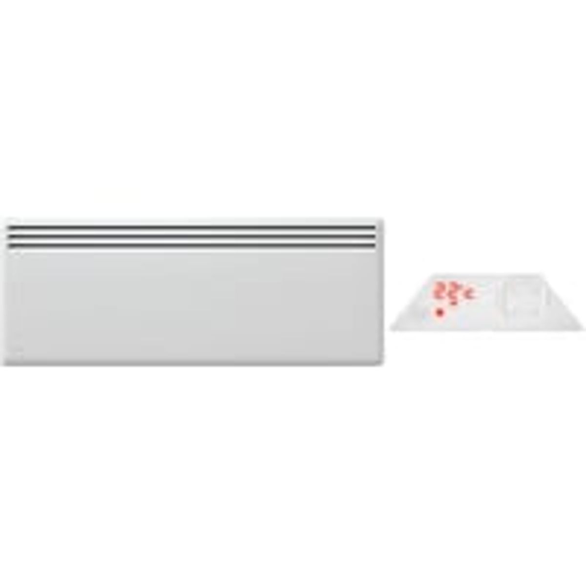 Nob elradiator Front (NFK4N), hj model 1500W 230V + termostat (NCU-2TE)