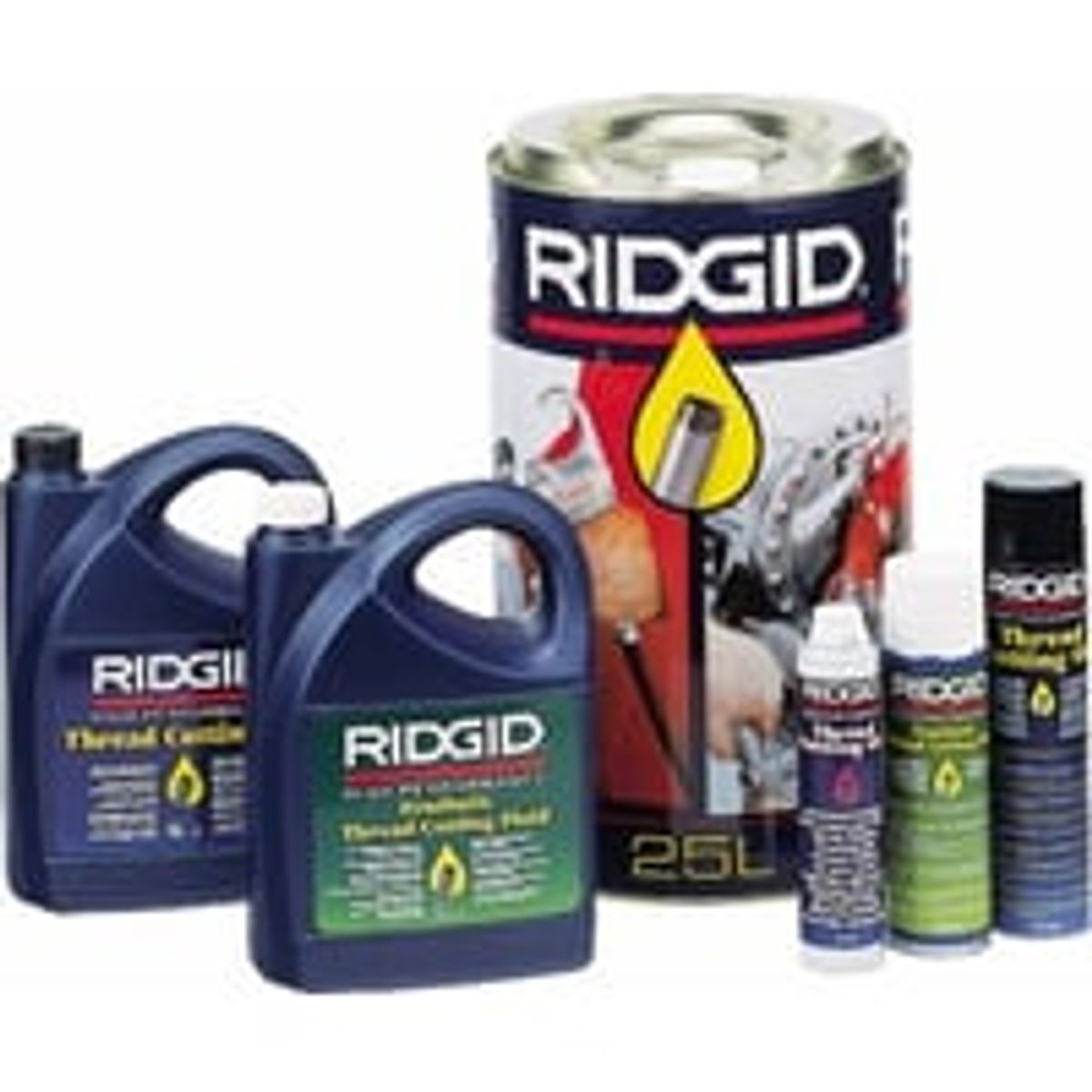 Skreolie 600ml spray, mineralsk, Ridgid