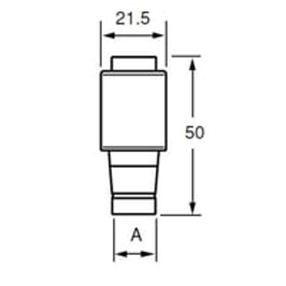 Sikring DZ2 25A gul GL/GG