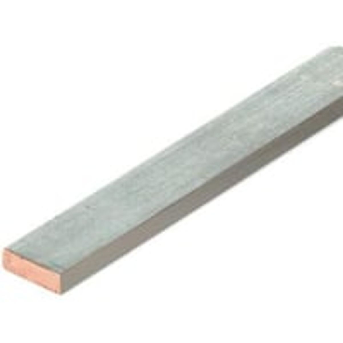 Strmskinne 10X3MM/1M kobber