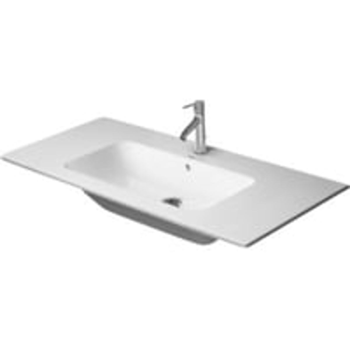 Duravit ME Starck vask, 1030 x 490 mm, med hanehul og overlb