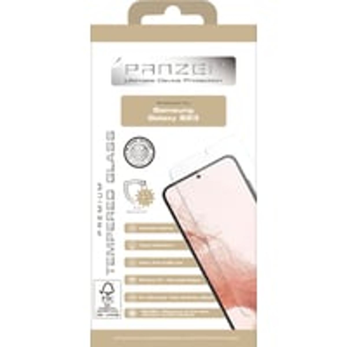 PANZER Samsung Galaxy S23, Tempered Glass, transparent