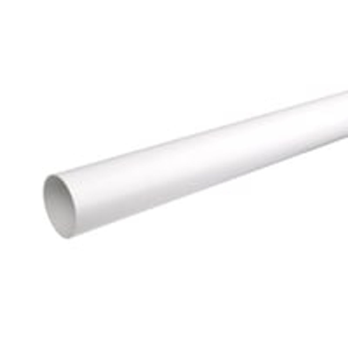 Plastmo nedlbsrr, 90 mm, 6 meter, hvid.- Tages ikke retur -