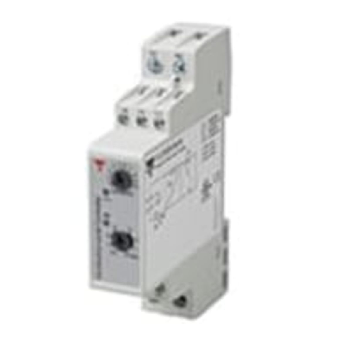 Carlo Gavazzi Niveauforstrkerrel, 2 niveauer, 24-240VAC/DC, DIN-skinne, 8A rel, B: 18mm