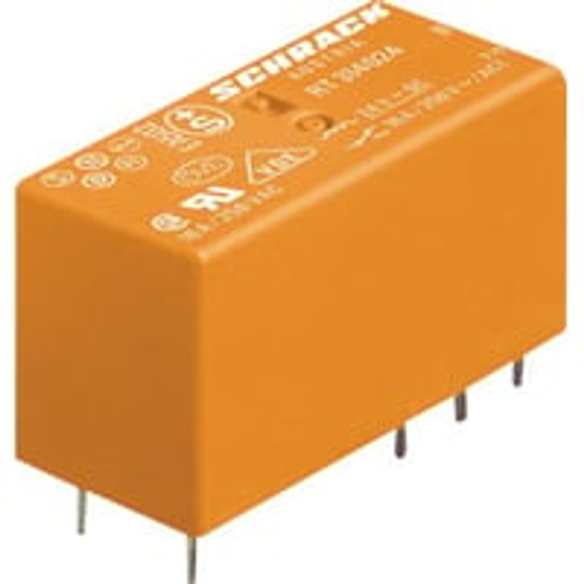 Rel 12A 1C/O, 12VDC, 3,5 mm pin - Schrack