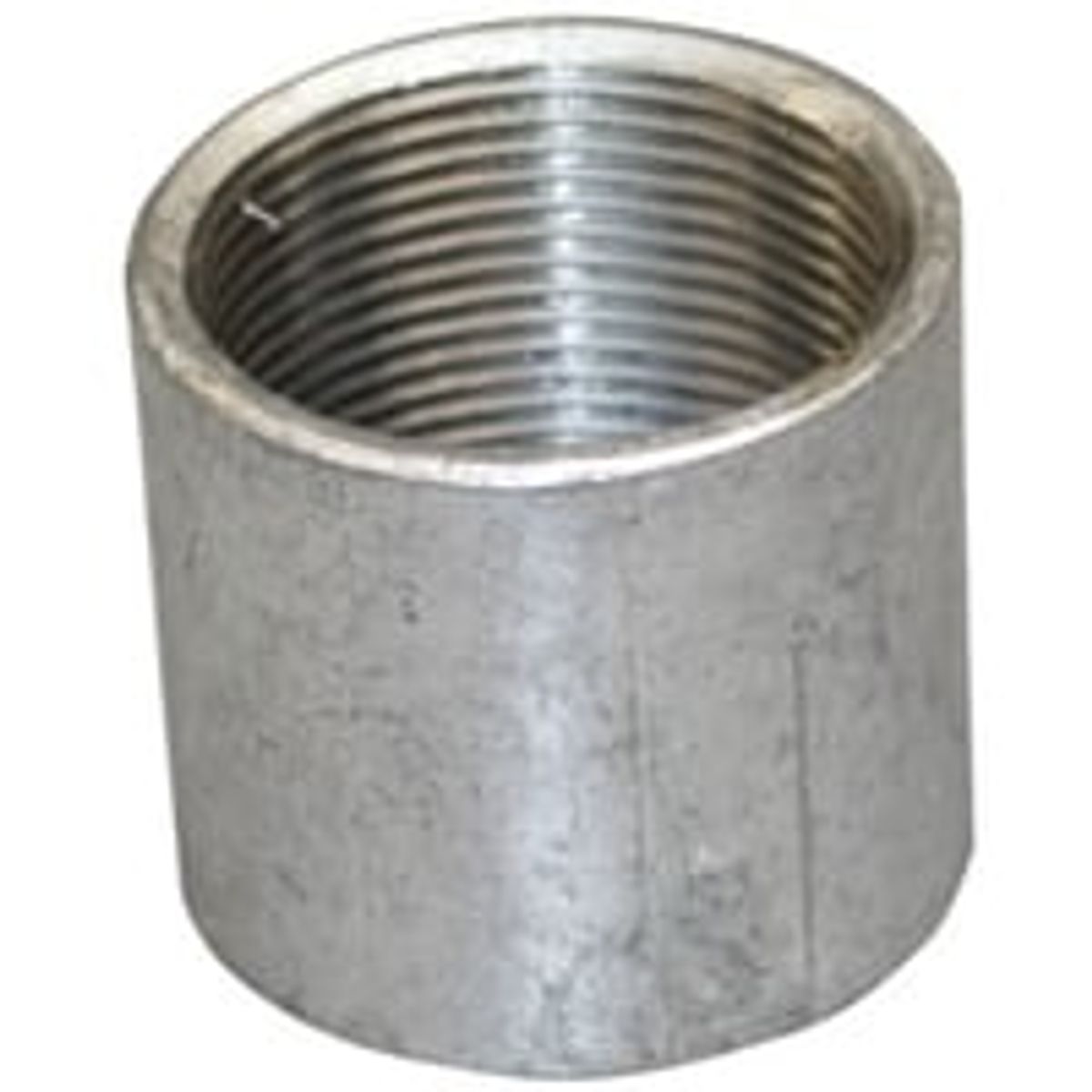 Galvaniseret muffe (smedet) - 1" x 1"