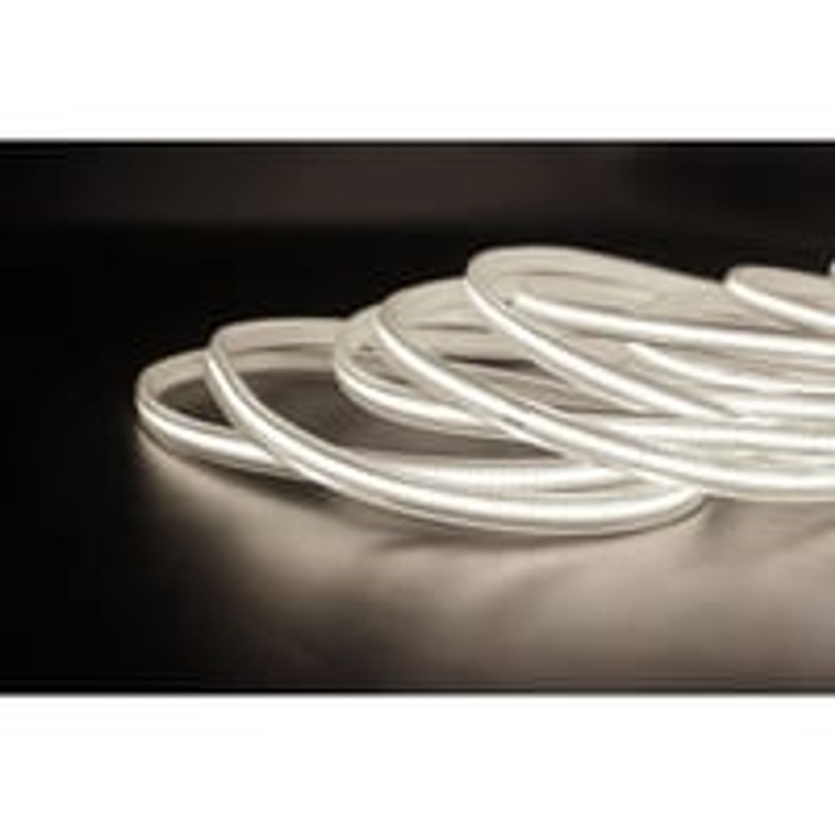 5 meter LED-strip COB vandtt, 230V, IP67, 10W/m, dmpbar (kan klippes), 6000K (restsalg)