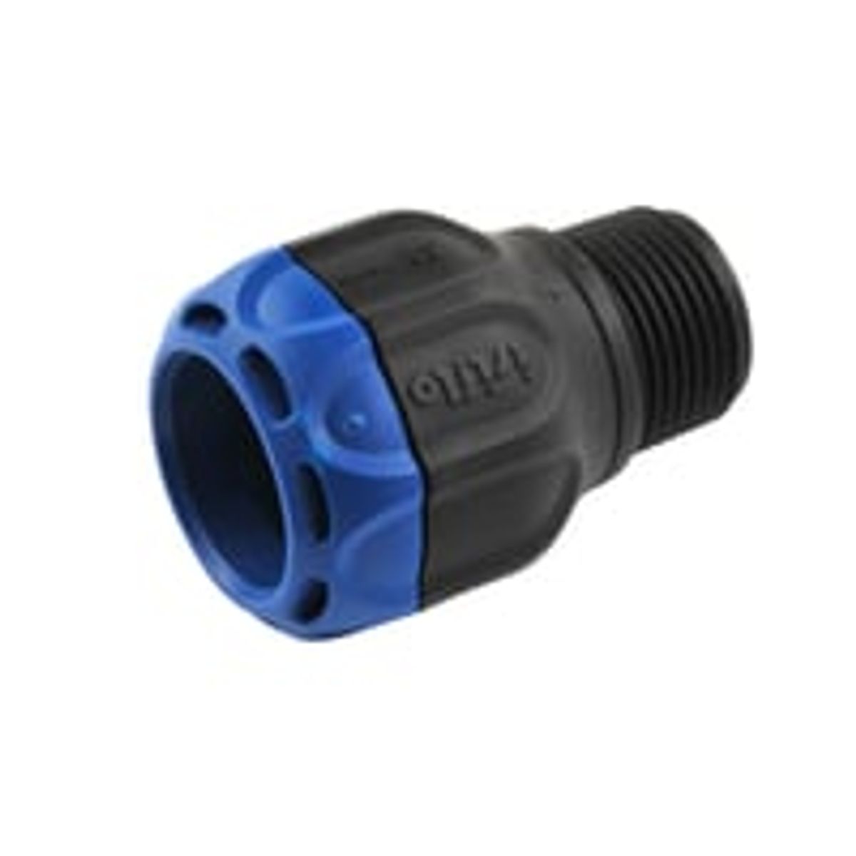 Isiflo Sprint 32 mm x 3/4" overgang med nippel, komposit, PN16