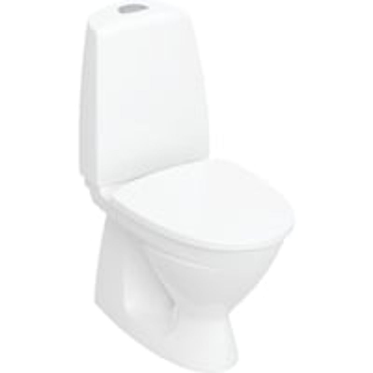 If Sign gulvstende toilet, inkl SoftClose/QuickRelease sde, uden multikvik