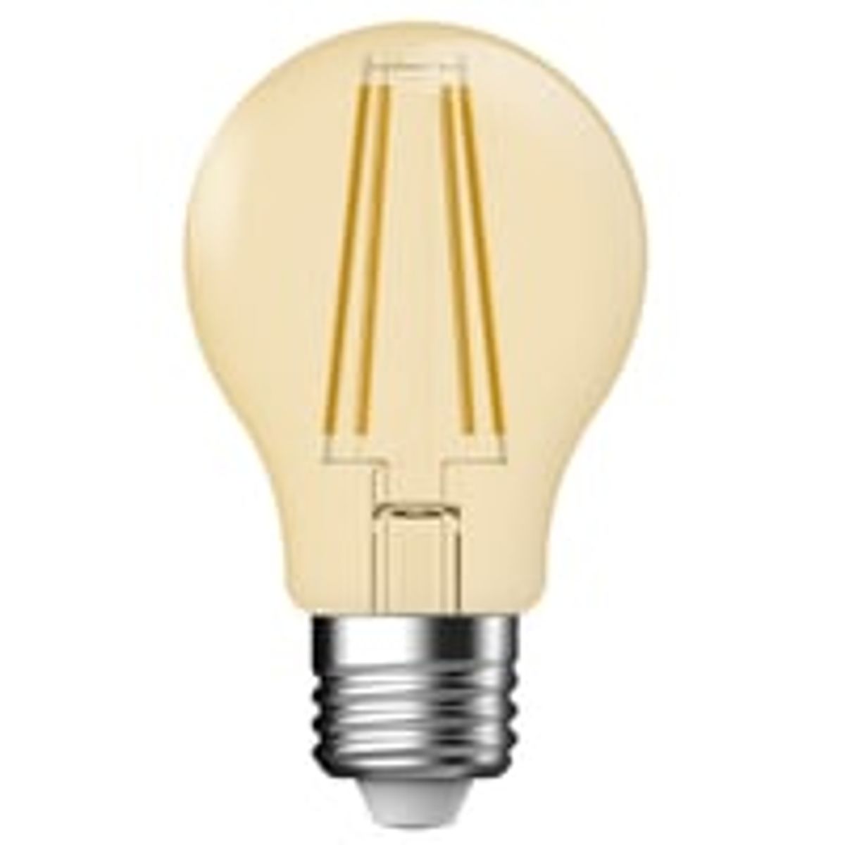 LED-pre E27 A60, 5,4W, dmpbar, guld - Nordlux