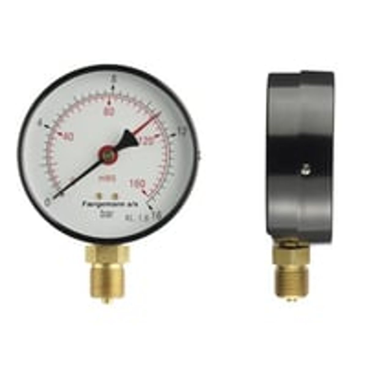 1/4" x 63 mm Manometer 16 bar