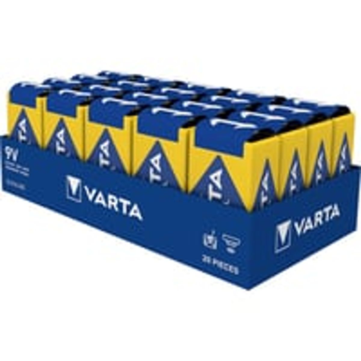 Varta Industrial Alkaline Batteri, 9V, 6LR61