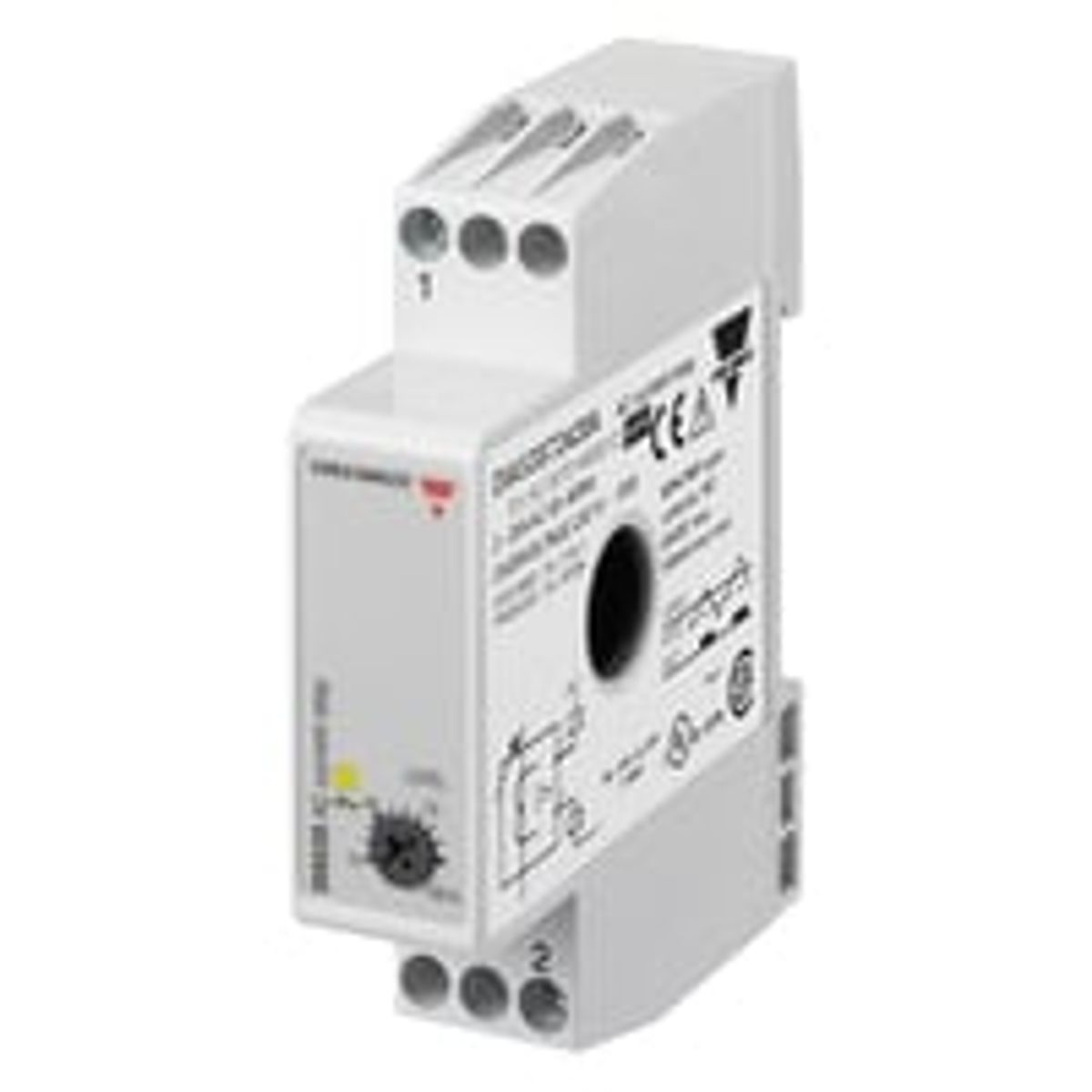 Strmmletransformer, 2-20A AC, PNP/NPN, NO, DIN, >300 ms - Carlo Gavazzi