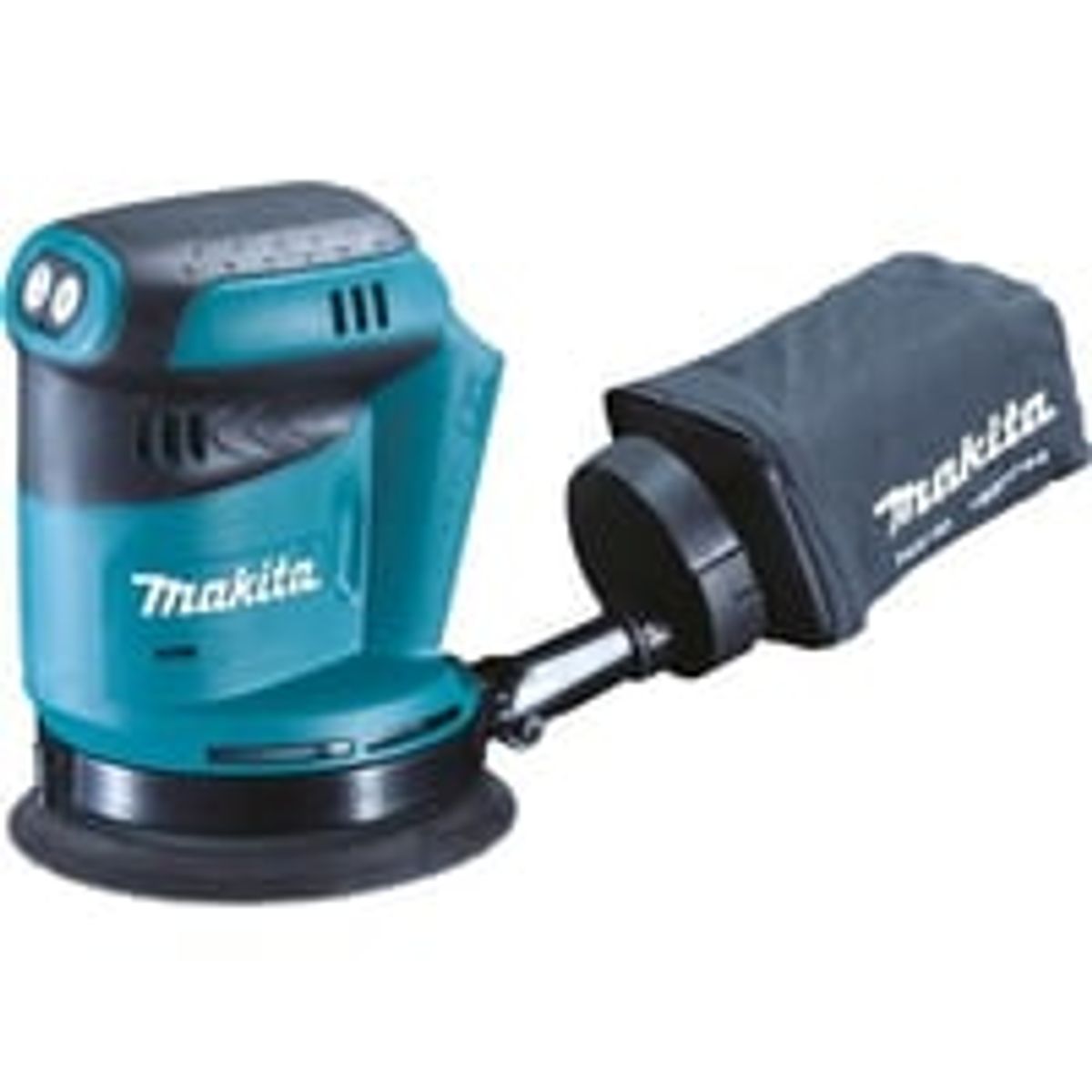 Makita excentersliber 125 mm, 18 V, Li-Ion, UBL