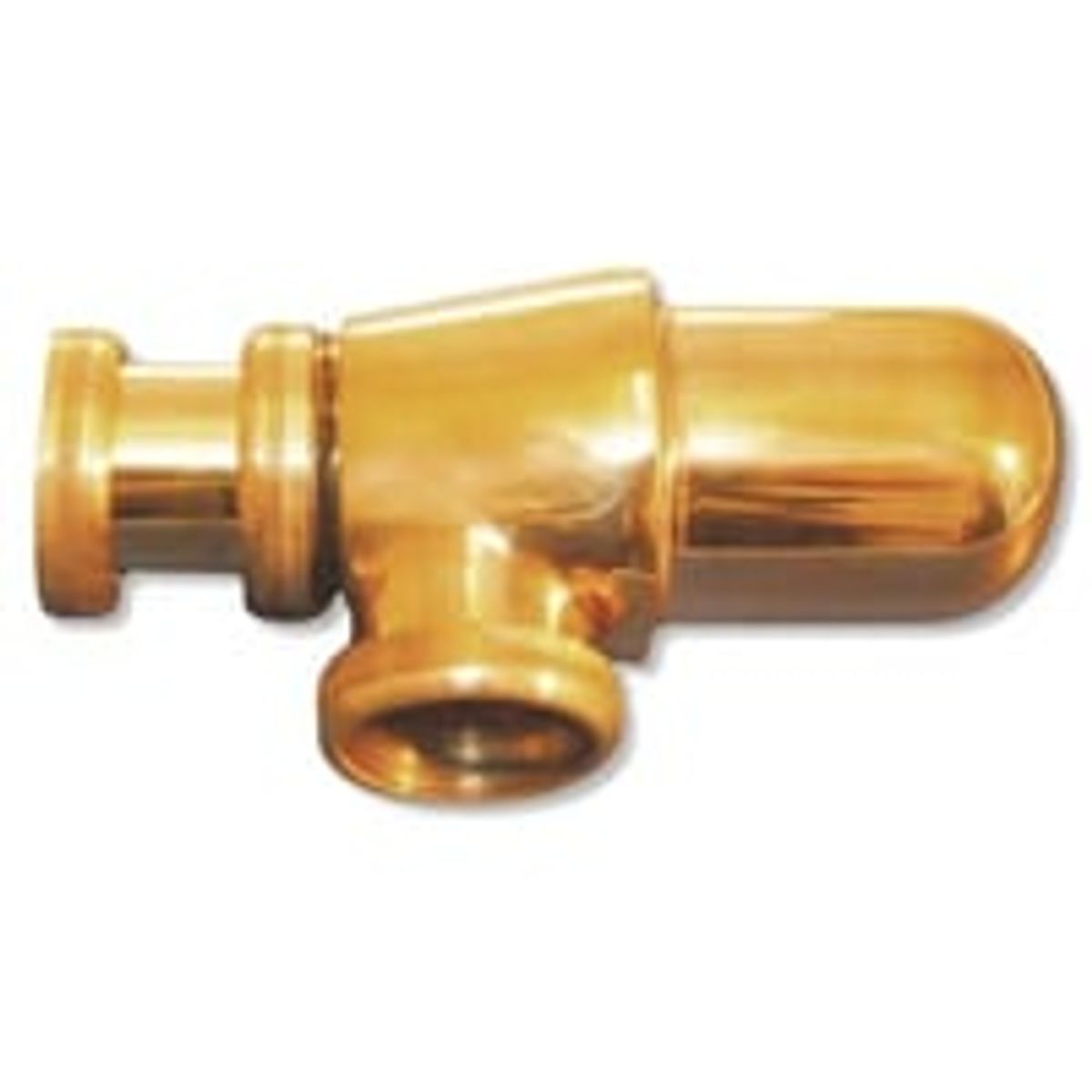 Milton Megatherm pungvandls, 1.1/4", 32 mm - poleret messing