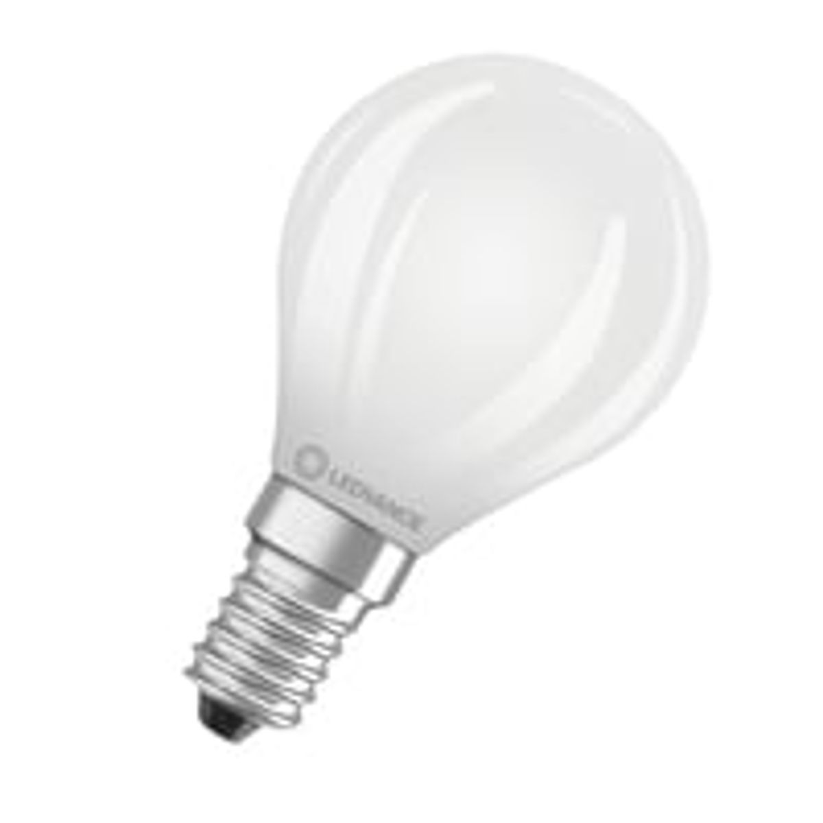 Ledvance LED krone, mat, 470lm, 4,8W/827, E14, dmpbar