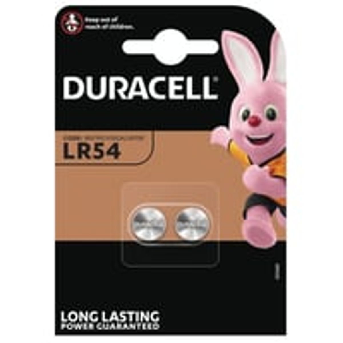 Duracell batteri, Electronics LR54, 2 stk.