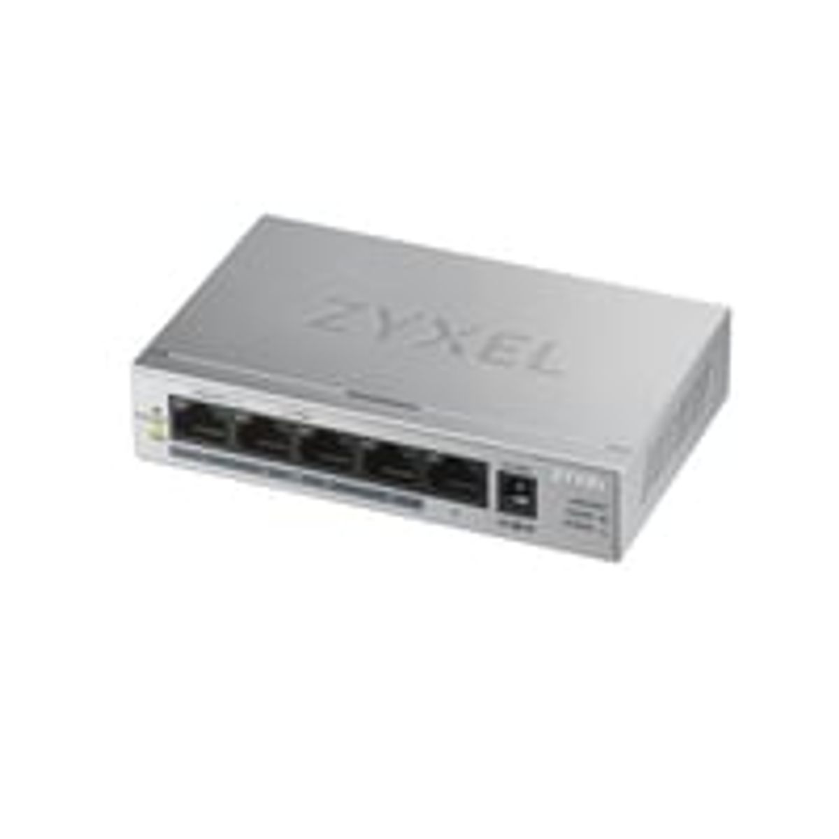 Zyxel Switch GS1005HP 4 Port Gigabit PoE+ unmanaged desktop Switch, 60 Watt