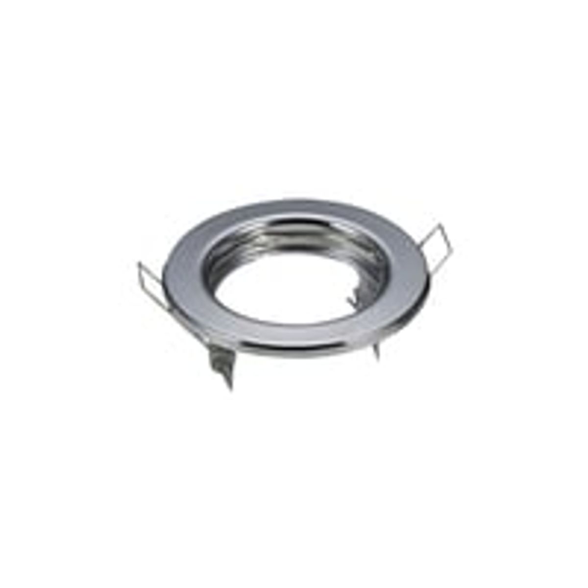 Downlight kit med kromfinish, uden lyskilde - Hul: 6,5 cm, Ml: 8 cm, vlg MR16 eller GU10 fatning - V-TAC