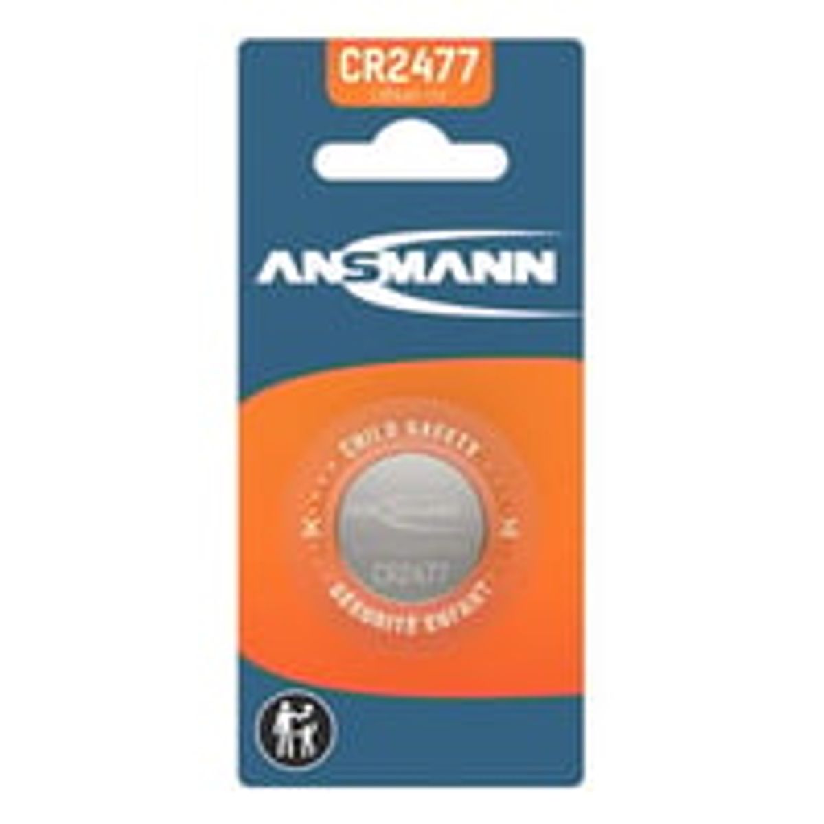 Ansmann CR2477 Knapcelle batteri, 3V, 1000mAh, Lithium