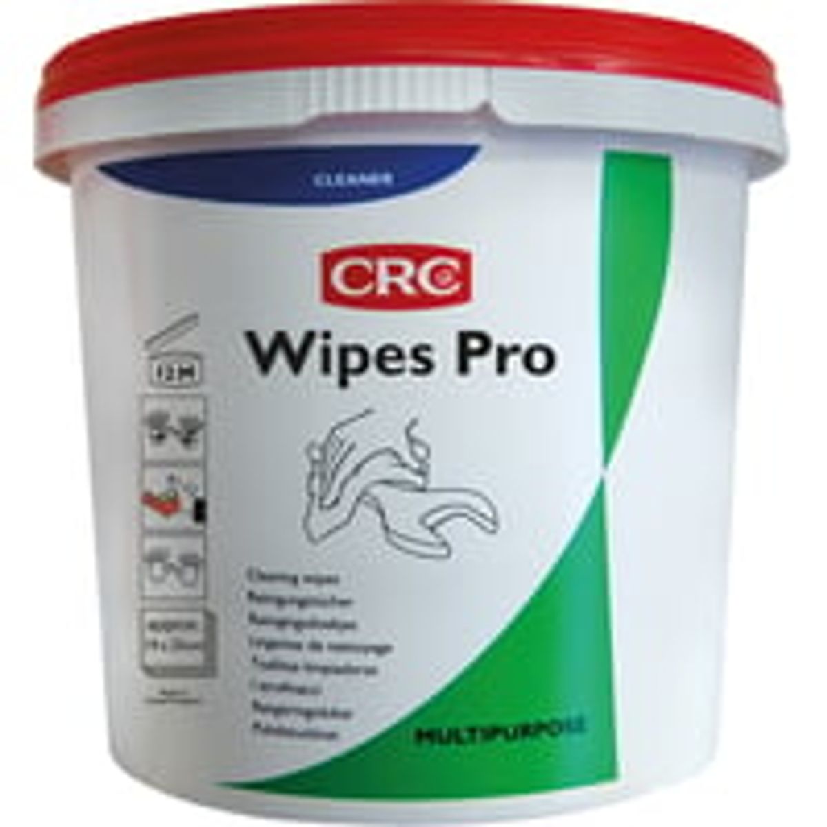 CRC Wipes renseservietter Industri, 100 stk.