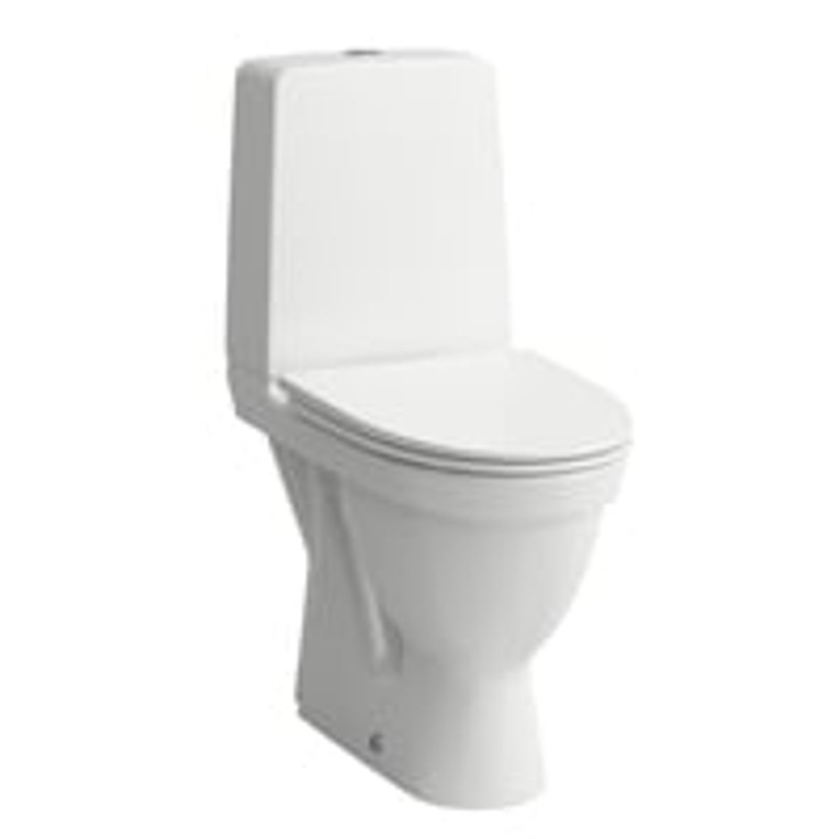 Laufen Kompas gulvstende toilet, skjult S-ls, LCC, 46 cm