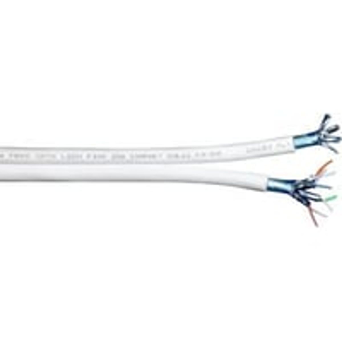 Cat 7 F/FTP dobbelt netvrkskabel halogenfri, NETCONNECT, hvid yderkappe, afmlt pr. meter (klippes) - CommScope