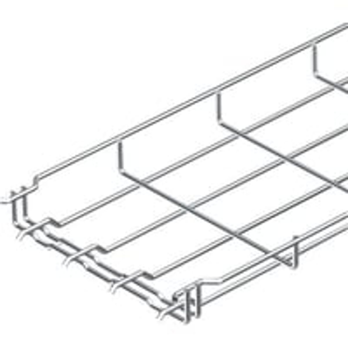 Gitterbakke Magic H x B = 35x100 mm elektrogalvaniseret stl - 3 meter