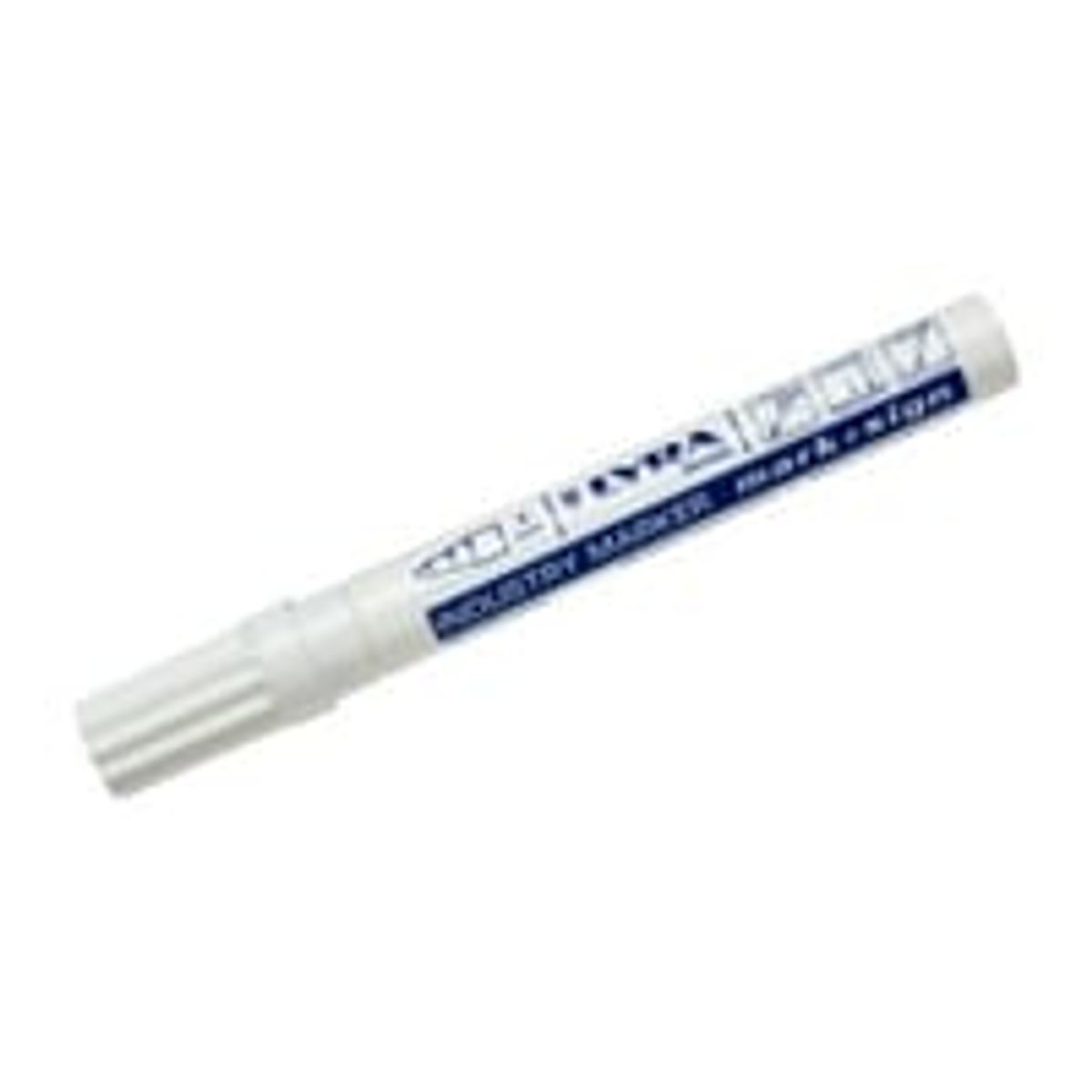 Lyra Industri Marker, 3 mm, Hvid, Hurtigttrrende