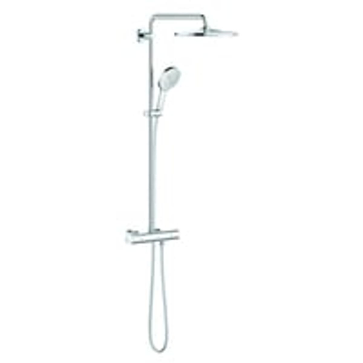 Grohe Rainshower Smartactive 310 mm brusesystem, Krom