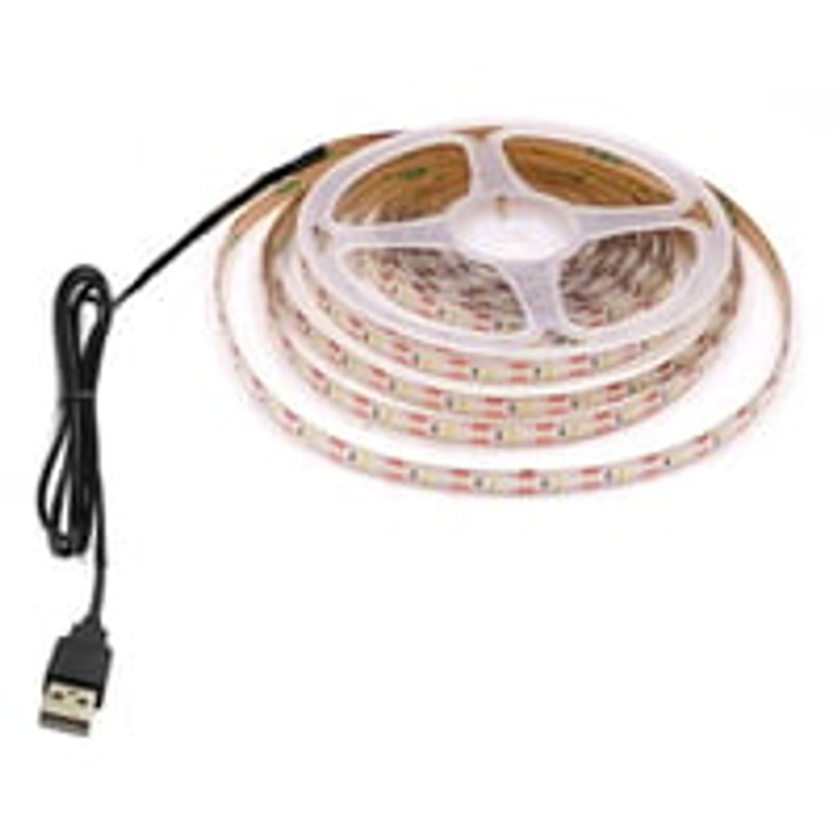 80 cm USB LED strip til TV og PC, 60 LED pr. meter, IP65, 5V