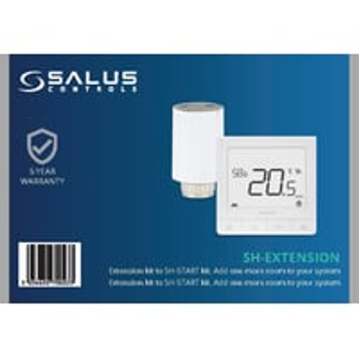 Salus Smart Home radiator, Zigbee, udvidelsesst