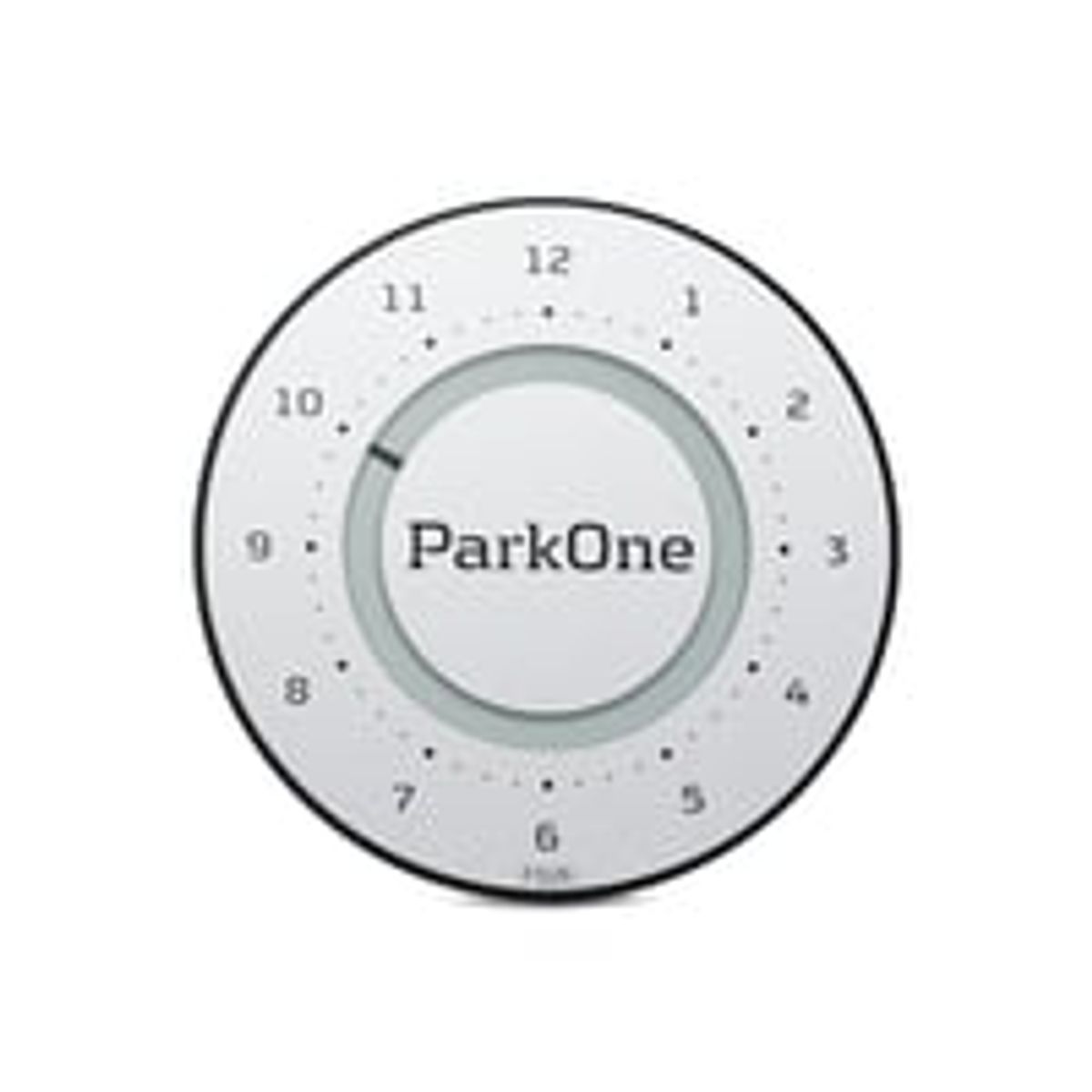 ParkOne 2, elektronisk parkeringsskive, Titanium Silver